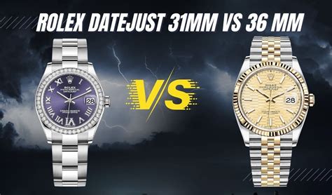 31 vs 36 mm rolex|Rolex datejust 31mm price.